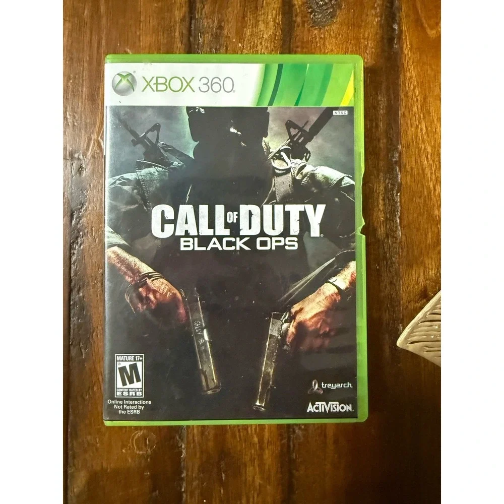 Call of Duty Black Ops, Xbox 360, 2010, Complete in Box CIB read
